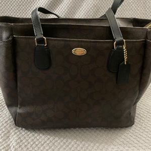 Coach diaper bag